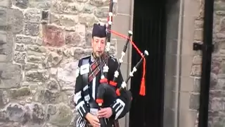 Awesome Bagpipe Player