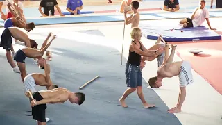 EUROPEAN GYMNASTICS MAG JUNIOR CAMP THESSALONIKI (GREECE) 2023 - CHOREOGRAPHY - stick