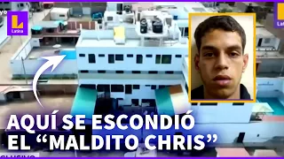 "Maldito Chris" se escondió en lujosa casa en Lurín después de disparar a sereno