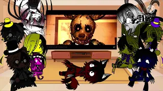 FNAF 4 Reacts to Part 2 Of Play with Fire(Left Behind)
