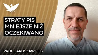 Prof. Flis: PiS nie został zupełnie wdeptany w ziemię. Straty mniejsze niż oczekiwano