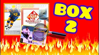 BOX #2! 2022-23 Upper Deck SP Game Used Hockey Hobby Box Break (2023)