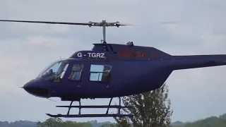 G-TGRZ · Bell 206B-3 Jet Ranger III  🚁👀🎦❌🆙👌🔝 Shobdon Airfield Hereford 11/09/23. @redfox111 ✅