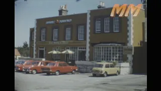 Pubs around London early 1970's old cine film 194