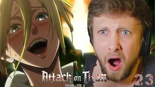 THIS IS A FEVER DREAM!! Attack on Titan 1x23 REACTION