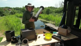 How to make DIY Pond Surface Cleaner - Skimmer