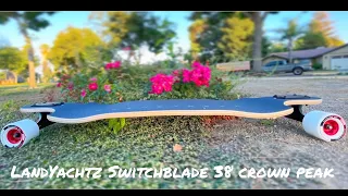 LandYachtz Switchblade 38 Crown Peak: First ride and initial impressions- unboxing