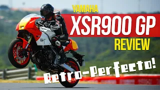 Yamaha XSR900 GP (2024) Review - Retro Sports Bike Ridden on Road & Track