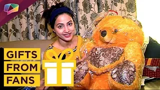 Hina Khan Receives Gifts From Her Fans