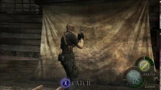 Resident Evil 4, Ashley calls Leon a pervert