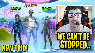 FAZE SWAY is Unstoppable with The NEW TRIO! (BEST FaZe TRIO)