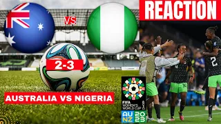 Australia vs Nigeria Women 2-3 Live Stream FIFA World Cup Football Match Score Commentary Highlights