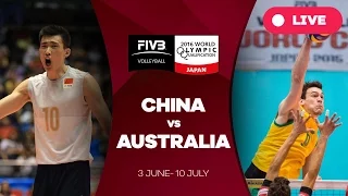 China v Australia - 2016 Men's World Olympic Qualification Tournament