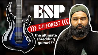 ESP E-II Forest FRX FM RDB - Reindeer Blue | ProMusicTools