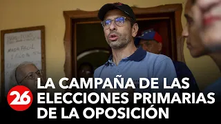Venezuela: inicia campaña de las primarias para definir al candidato presidencial de la oposición