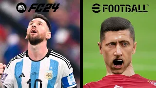 FIFA 24 VS PES 24