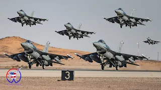 Iran Shocked! US Air Force F-16 Fighting Falcon Squadron arrives at CENTCOM
