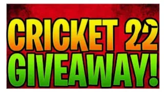 #giveaway|CRICKET 22 GAME GIVEAWAY FOR 3 LUCKY SUBSCRIBERS😳😱🥳|#cricket22#shorts