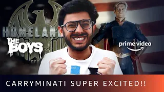 @CarryMinati  Fanboying Over The Boys | Amazon Prime Video