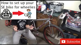 Se Bikes Big Ripper Wheelie Setup