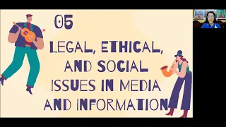 Media and Information Literacy - Legal, Ethical and Social Issues in Media and Information