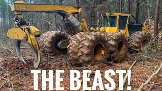 MEGA Machine- Tigercat 635d, 6.7 liter  Cummins and 10 monster tires pulling!