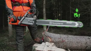 Adjustable oil pump on a Husqvarna chainsaw explained