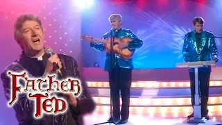 Father Ted & Father Dougal Perform "My Lovely Horse" for Eurosong (Eurovision) | Father Ted