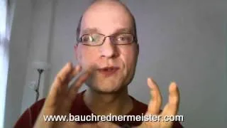 Bauchredner Kurs 13. Ventriloquism Course 13. Secrets of B sound. Bauchredner Berlin.
