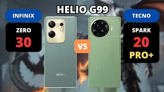 Infinix Zero 30 vs Tecno Spark 20 Pro Plus | PHONE COMPARISON