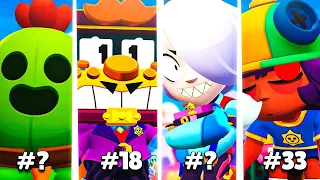 *NEW* PRO Ranks ALL 58 BRAWLERS from WORST to BEST | FINAL TIER LIST SEASON 13