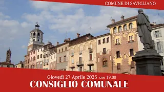 Consiglio Comunale 2023 - 27 Aprile 2023