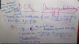 Dacryocystorhinostomy (DCR) Ophthalmology