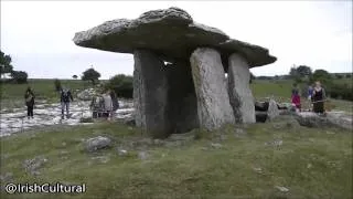 Poulnabrone Dolmen - Portal Burial Tomb, Burren Co. Clare Ireland