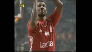 Eddie Johnson 27 pts | Olympiacos vs Barcelona 04.01.1995