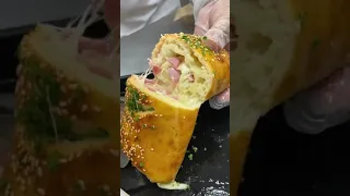 Cheesy Ham Stromboli   Can you finish it