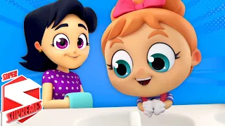 Wash Your Hands Song | Good Manner Song | Healthy Habits for Kids | Nursery Rhymes & Songs