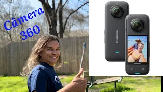 Camera 360 - Insta360 X3 - Português - Como usar dicas e efeitos - Viagem USA ao Brasil de Motorhome