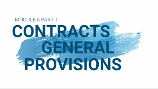 OBLICON_GENERAL PROVISIONS OF CONTRACTS PART 1