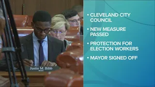 Cleveland City Council passes legislation protecting election workers: Meeting recap