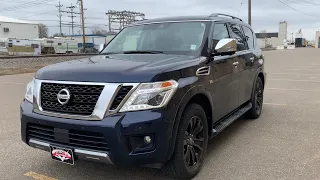 Walk around of 2019 Nissan Armada Platinum