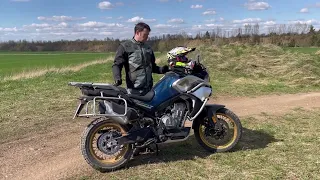 CFMOTO 800MT/minirecenze mechanika & závodníka dálkových rally