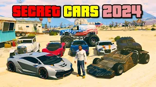 All New Secret And Rare Cars Locations in GTA 5 Story Mode 2024 (PC, PS4, PS5, Xbox)