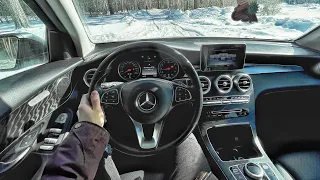 2018 Mercedes-Benz GLC 2.5 AT - POV TEST DRIVE