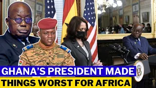 Ghana's President Just Betrayed Africa With By Doing This