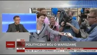 Prof. Chmaj komentuje polityczny bój o Warszawę (TVP Info, 30.08.2013)