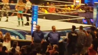 LACEY EVANS VS ALIYAH WWE SMACKDOWN BOSTON