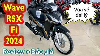 Honda Wave RSX Fi 2024 Phiên bản đặc biệt - Màu đen bạc | Minh Nam Lê #waversx110 #minhnamle66