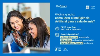 Webinar gratuito: como levar a Inteligência Artificial para a sala de aula?