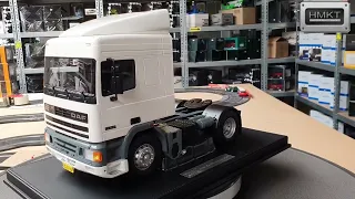 DAF 95-FT SPACE CAB (WHITE) in 1:18 SCALE | DAF TRUCKS MINIATURES | HMKT INTERNATIONAL